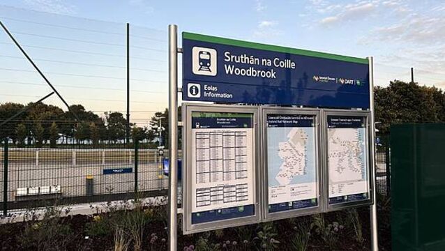 Ireland's newest train station opens to passengers