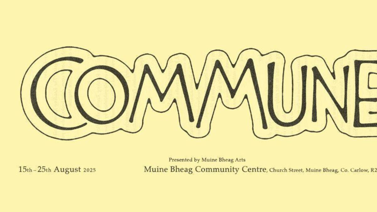 Muine Bheag arts festival starts this Friday
