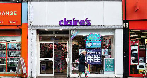 Around 2,150 jobs at risk as Claire’s Accessories appoints administrators