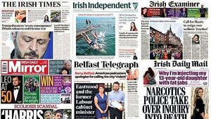 What the papers say: Thursday's front pages What the papers say: Thursday's front pages
