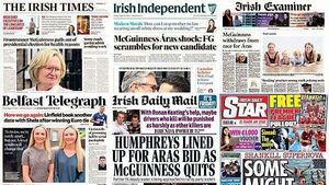 What the papers say: Friday's front pages What the papers say: Friday's front pages