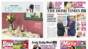 What the papers say: Saturday's front pages What the papers say: Saturday's front pages