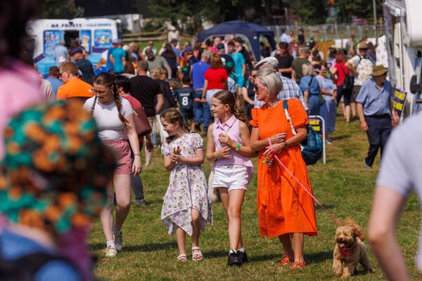 Crowds were out in force enjoying the fine weather on the 75th anniversary of the Tullow Show