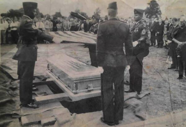 Donie was laid to rest with full military honours in St Mary's Cemetery, Carlow in August 1995 