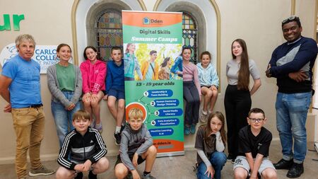 Carlow digital skills camp connects young people to local community 