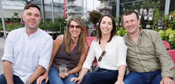 Johnny and Nicola Burke and Amy Thompson and Richard Pearson
