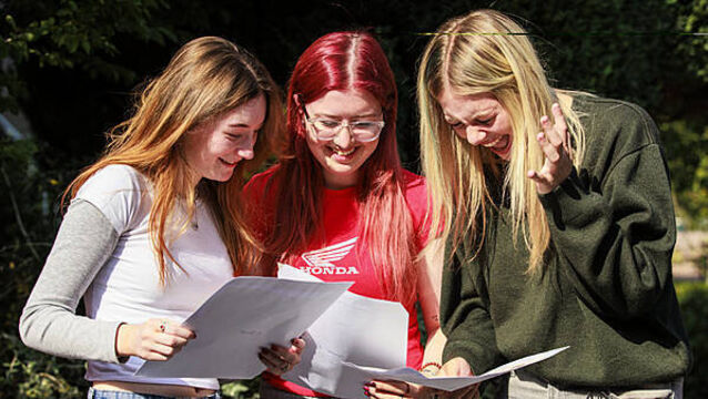 Wave of elation and relief sweeps across Dublin school for Leaving Cert students