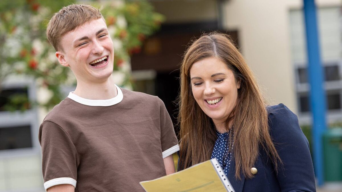Carlow students celebrate Leaving Cert results 