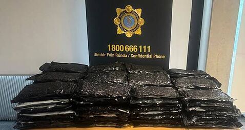 Around €1.1 million worth of drugs seized, two men (20s, 50s) arrested in Tallaght