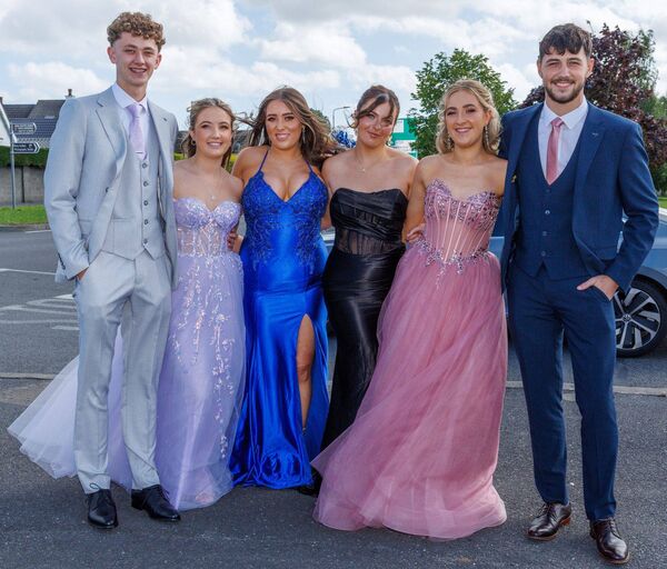 Jack McNamara, Emma Nulty, Kayla Mealey, Taylor Nelson, Sophie Mitchell and Jack O'Brien