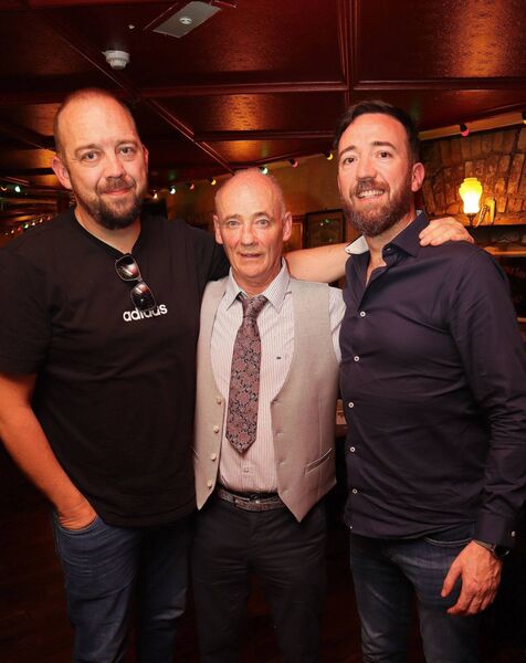 Vincent with his two big nephews Paul and Leon O'Gorman