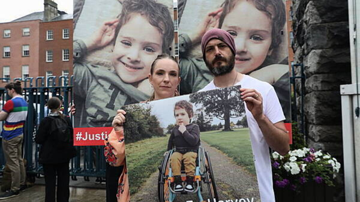 More than 1,000 people take to streets of Dublin for Harvey Morrison