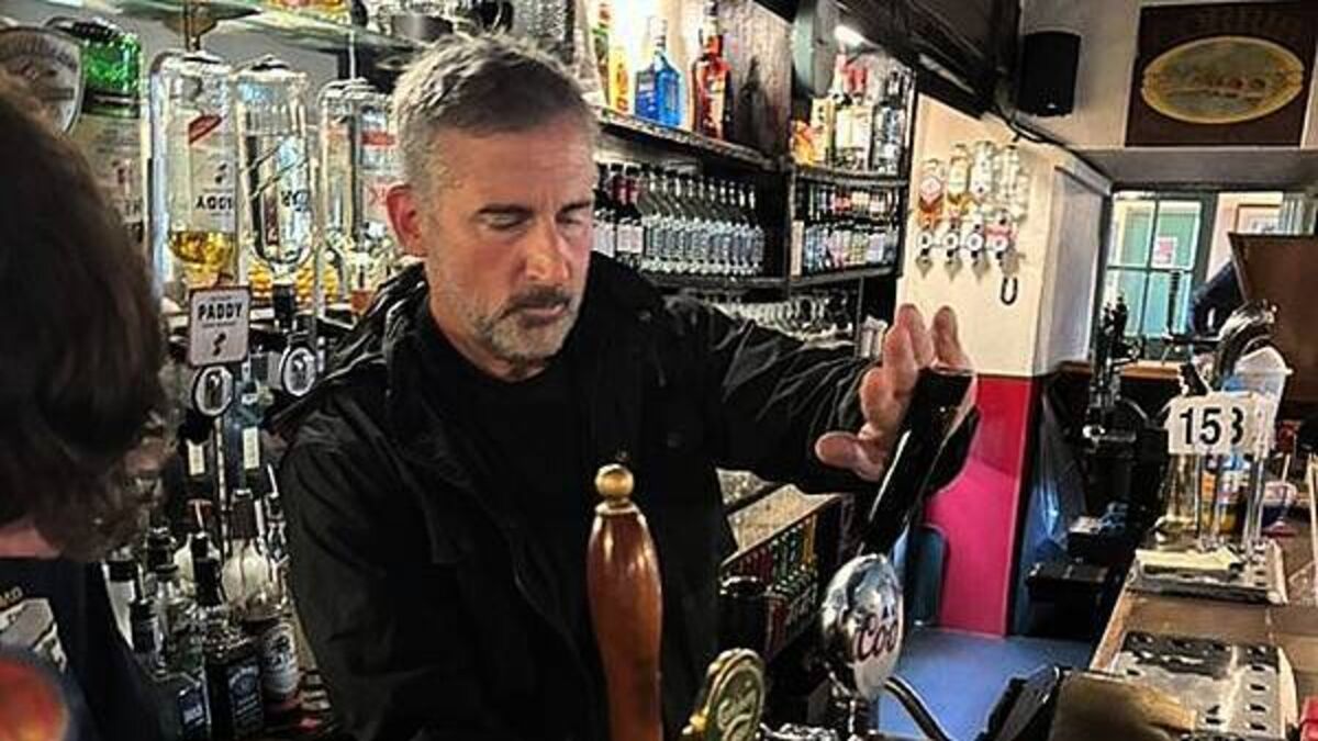Actor Steve Carell spotted on Aran Islands