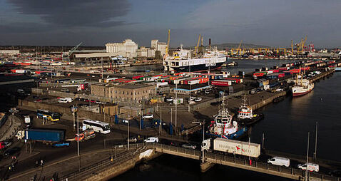 Two men arrested after nearly €1m worth of cocaine seized at Dublin Port