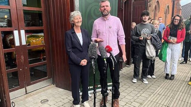 Connolly says she would use voice as president to pursue Irish unity
