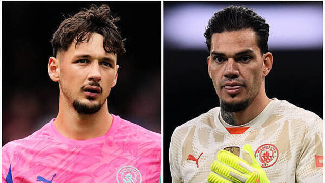 Man City boss Pep Guardiola still to determine who his number one goalkeeper is