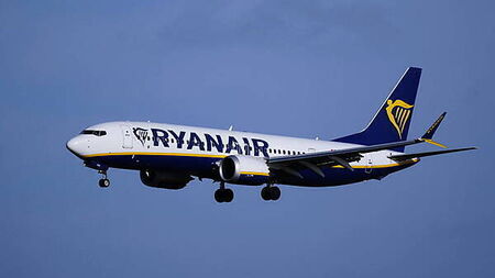 Ryanair passenger numbers up 2% in August