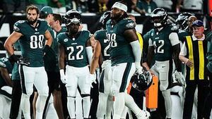 Jalen Carter ejected in opening seconds as Philadelphia Eagles win first game Jalen Carter ejected in opening seconds as Philadelphia Eagles win first game