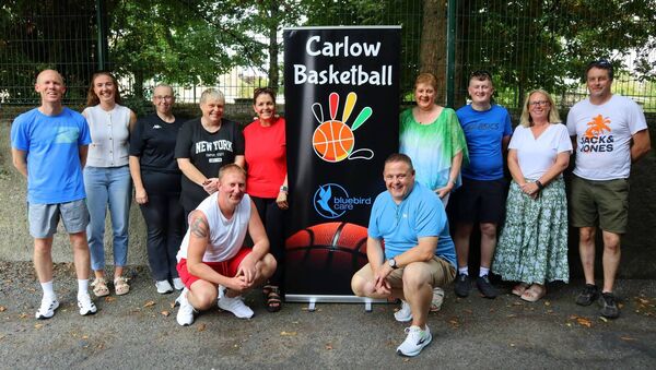 The Carlow Basketball Club committee