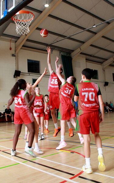 Members of Carlow Basketball Club.