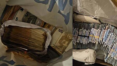 Man (20s) arrested after gardaí seize over €50k and £50k of cash in Finglas