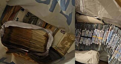 Man (20s) arrested after gardaí seize over €50k and £50k of cash in Finglas