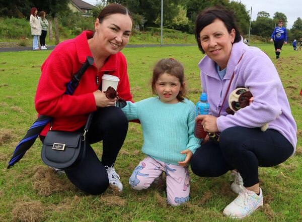 Laura Cullen, little Eden Conway and Catherine Flynn Laura Cullen, little Eden Conway and Catherine Flynn