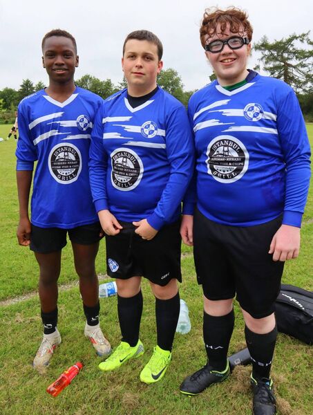 Jamal Olaniyan Ben Curran and Ronan Brady Jamal Olaniyan Ben Curran and Ronan Brady