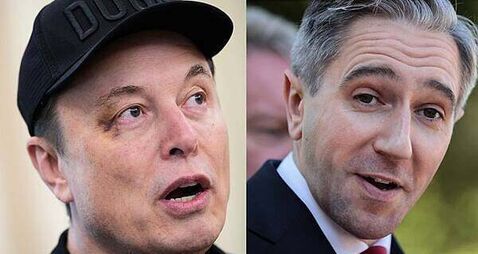 Elon Musk criticises Simon Harris, backs McGregor presidency bid