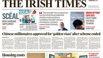 What the papers say: Tuesday's front pages