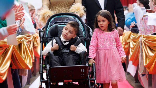 Theo and Ana-Julia Morelli Messias pictured on the red carpet for the LauraLynn Oscars at the Odeon Cinema in Charlestown. Theo and Ana-Julia Morelli Messias pictured on the red carpet for the LauraLynn Oscars at the Odeon Cinema in Charlestown.