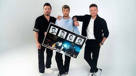 Limited edition stamps released to mark 25 years of Westlife