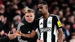 Eddie Howe says relationship with Alexander Isak changed once he went on strike
