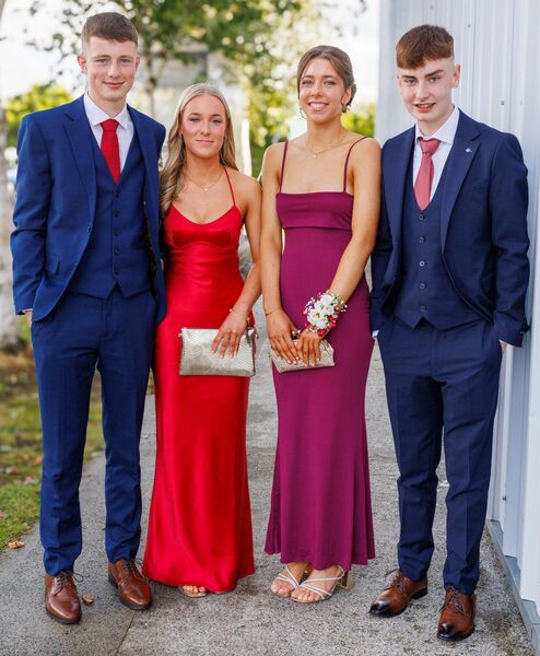 Conall Harmon, Aisling and Eimear O'Toole and Josh Farrell Conall Harmon, Aisling and Eimear O'Toole and Josh Farrell