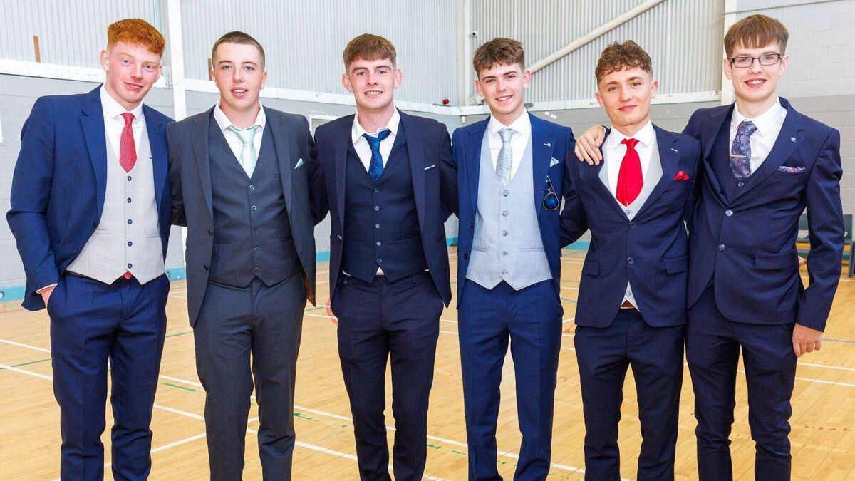 Debs night at Coláiste Eoin, Hacketstown 