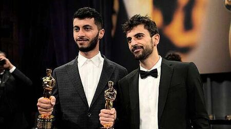 Oscar-winning director Basel Adra says West Bank home raided by Israeli soldiers