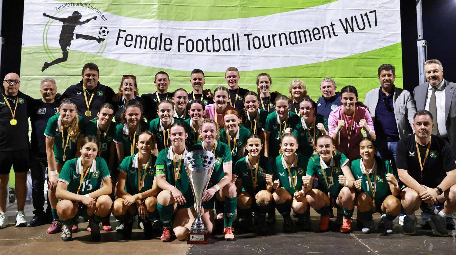 Milton helps Ireland U17s win International Tournament in Italy