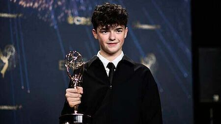 Owen Cooper becomes youngest ever male Emmy winner for breakout Adolescence role