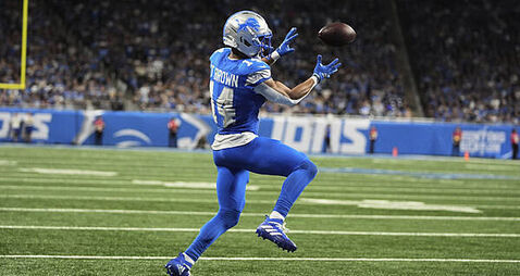 Amon-Ra St Brown stars as Detroit Lions beat NFC North rivals Chicago Bears