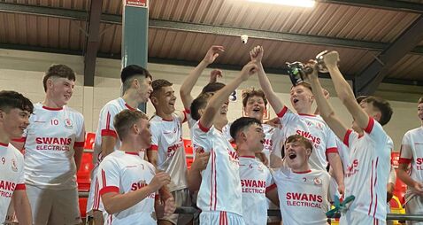Brennan bags brilliant hat-trick in U16 final win for Éire Óg