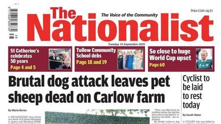 This week's front page 