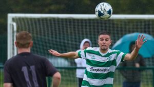Simon O'Shea brace puts Hanover in divisional cup semis