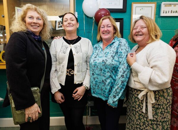 Jean Kelly, Catriona Hough, Claire McKenzie and Maria Finn