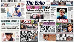 What the papers say: Wednesday's front pages