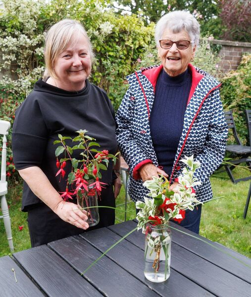 Jacqueline Oglesby and Norma Daly Jacqueline Oglesby and Norma Daly