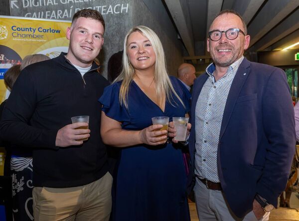 Chris Bermingham, Jessica Farrell and Declan Doran