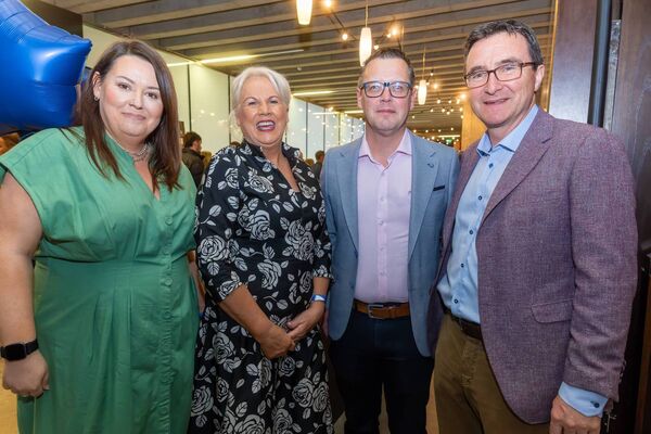 Ellen Brophy, Junior Minister Jennifer Murnane O'Connor TD, William Norton and Maurice Fitzpatrick