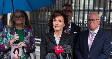 Michael Healy-Rae nominates Maria Steen for presidential election