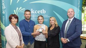 Coláiste Eoin student Ruby Connolly scoops KCETB award Coláiste Eoin student Ruby Connolly scoops KCETB award