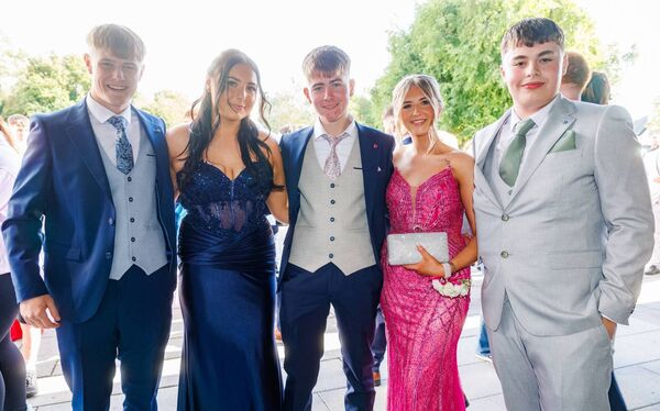 Lorcan Byrne, Alexis and Jack Smith, Áine Farrell and Lennon Keenan